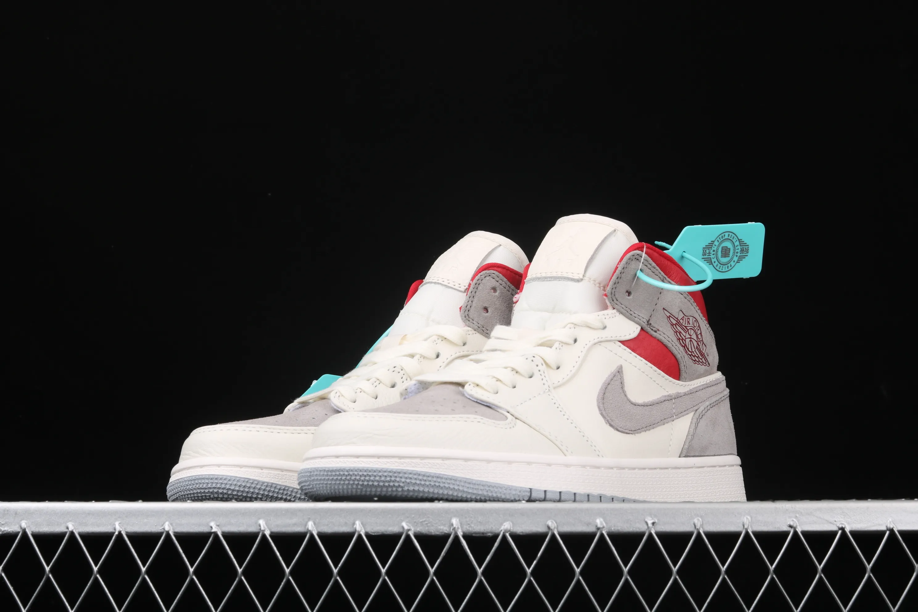 All categories Air Jordan Jordan series basketball shoes Air Jordan 1 Mid SNS x Air Jordan 1 Mid Prm AJ1 Joe 1 joint rookie mid-top basketball shoes CT3443-100